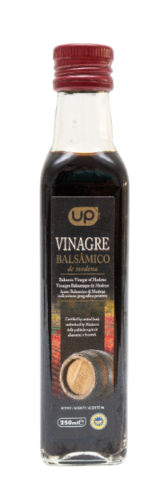 Vinagre Balsâmico de Modena UP Vidro 250ml