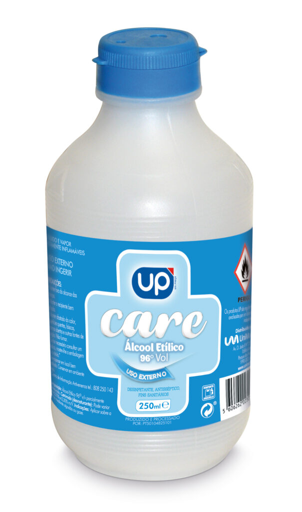 Álcool Etílico 96º UP Care 250ml