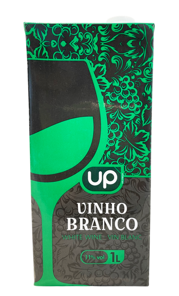 Vinho de Mesa UP Branco 11,5º vol. tetra 1lt