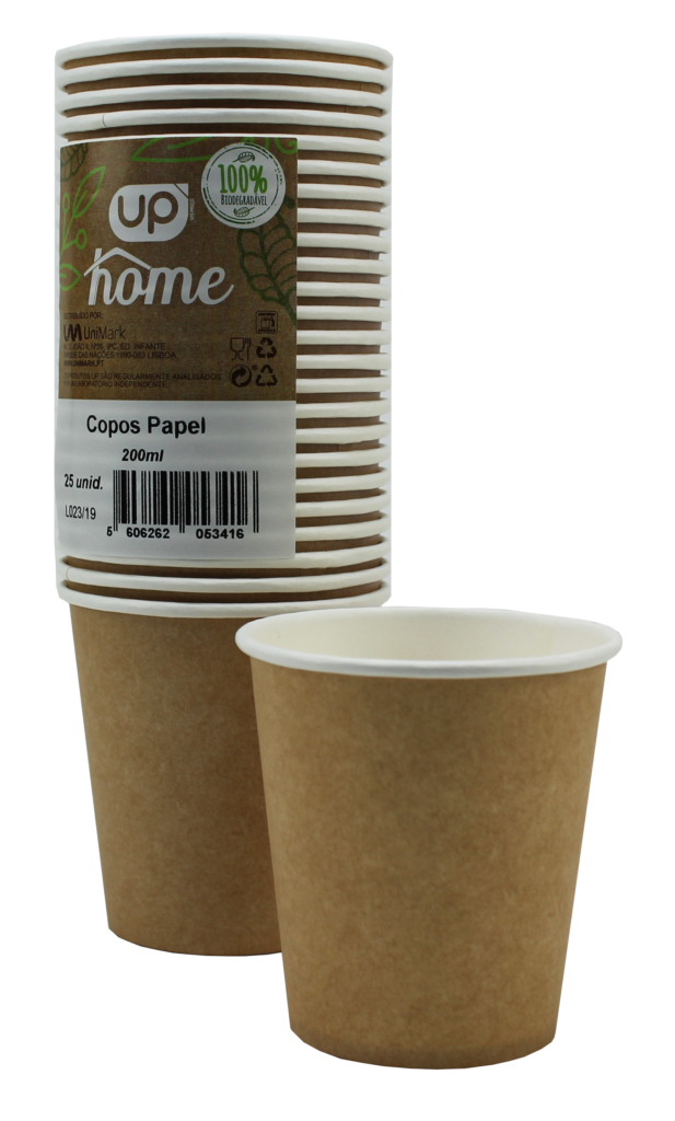 Copo Papel UP Home 200ml 25un
