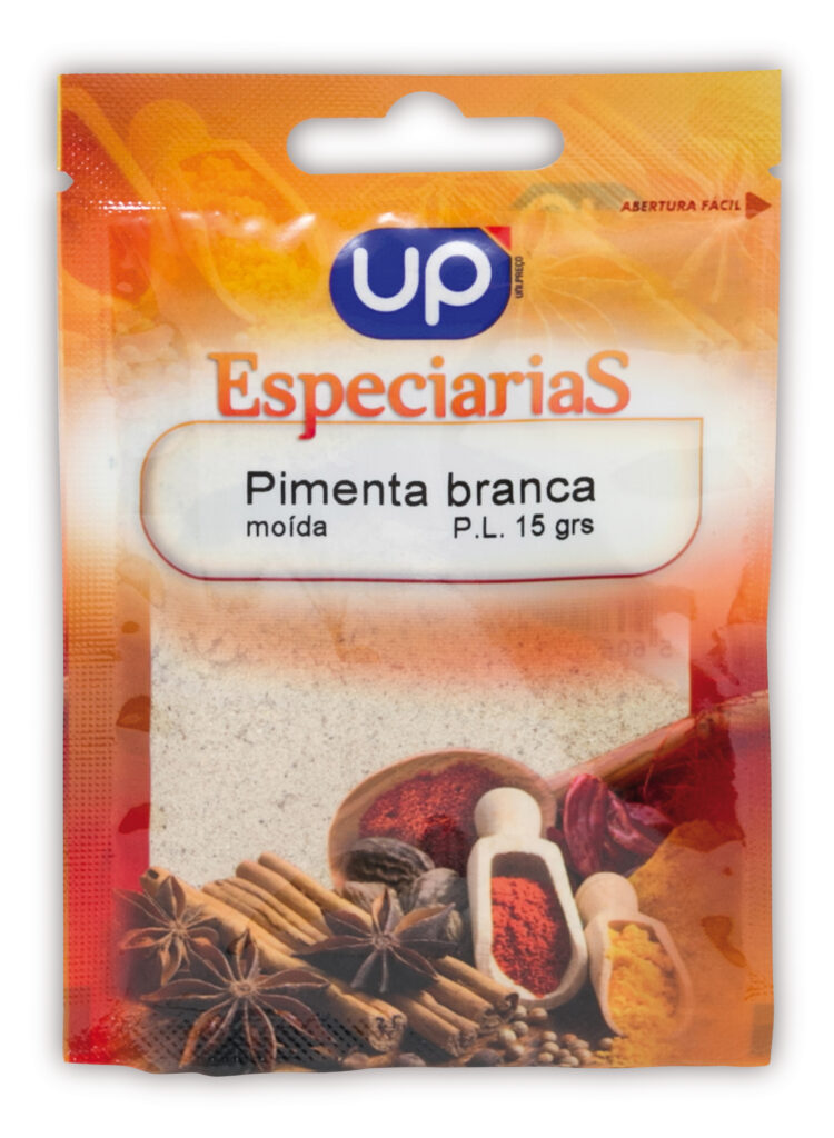 Pimenta Branca Moída UP 15g
