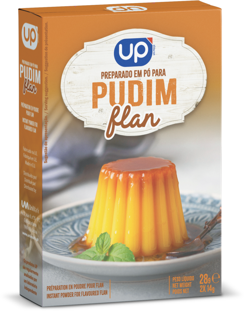Pudim Flan UP 19,2g (4×4,8g)