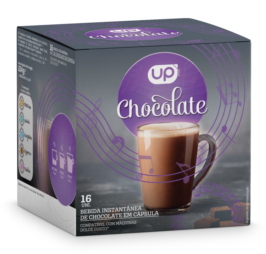 Chocolate UP Cápsula DG 16un