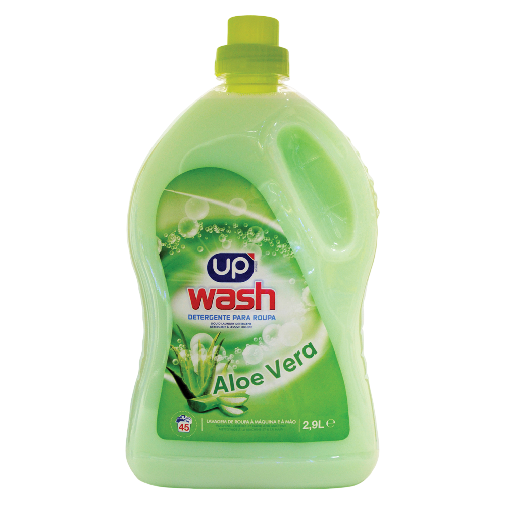 Det. Líq. Roupa Aloe Vera UP Wash 2,9lt 45doses