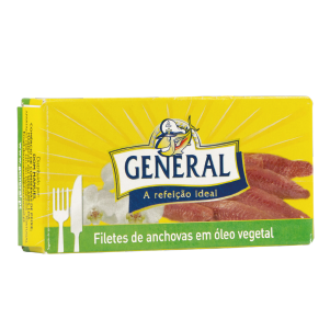 Filetes de Anchova General em Óleo 40g