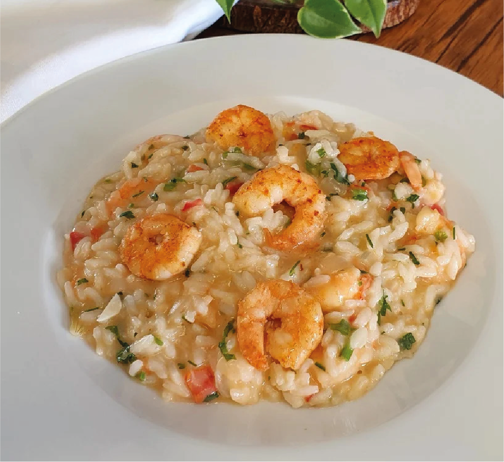 Risotto de Camarão