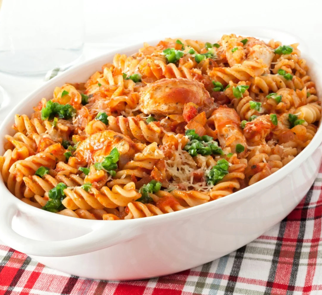Massa de Tomate e Frango