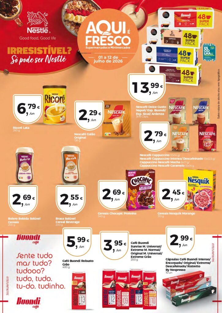 Monofolha Nestlé