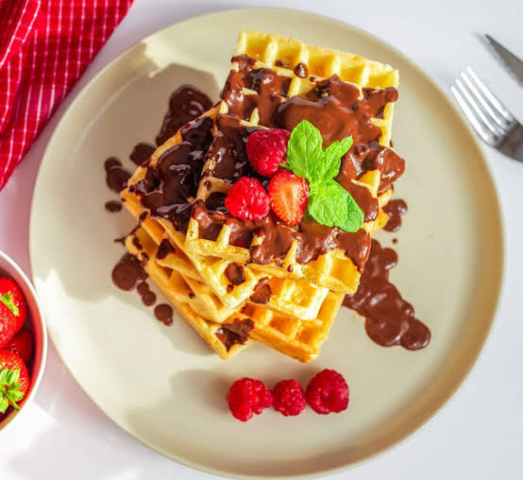 Waffles com Tulicreme