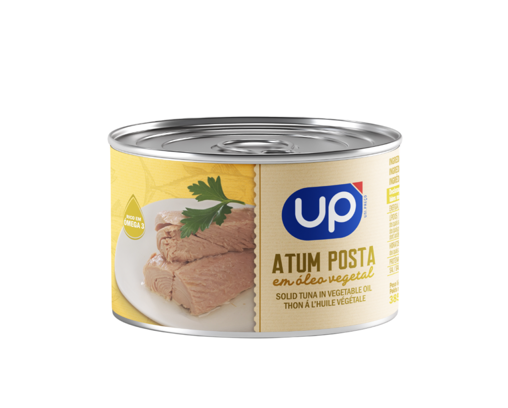 Atum Posta Óleo Vegetal UP 385g