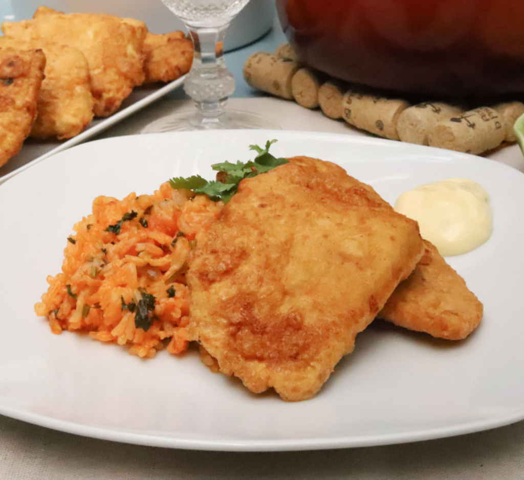 Medalhões de Pescada Panados
