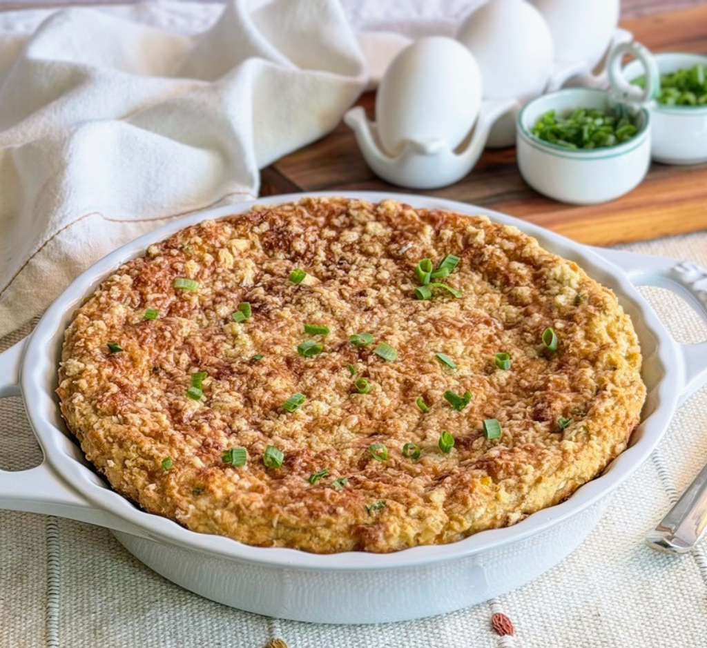 Torta Salgada com Farinha de Aveia