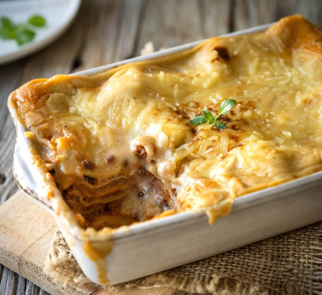 Lasanha de Batata Vegetariana